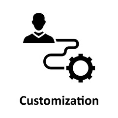 Account, cog Vector Icon

