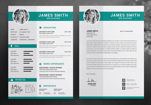 Resume Design Layout Template