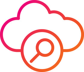 Search Vector Icon Design Illustration