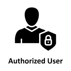 Allow, authorized user Vector Icon

