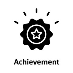 Achievement, career advancement Vector Icon

