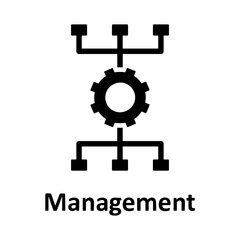 Cog, hierarchy Vector Icon
