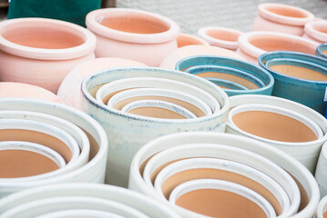 Plant pots in greenhouse for sale, Augsburg, Bavaria, Germany
