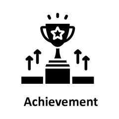Achievement, loyalty award Vector Icon

