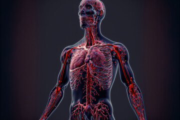 human body anatomy, generative ai