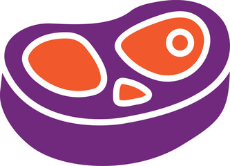 Meat Vector Icon Design Illustration