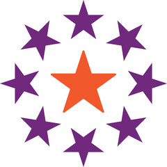 Star Vector Icon Design Illustration