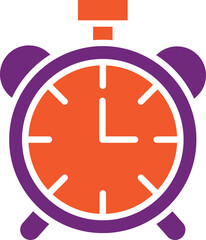 Alarm clock Vector Icon Design Illustration