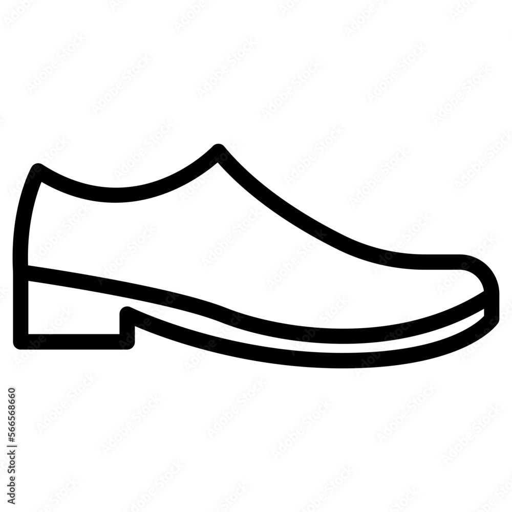 Sticker shoes icon