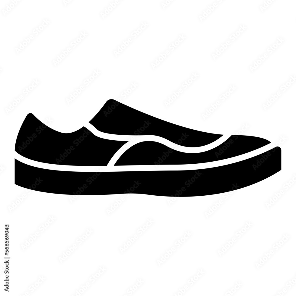 Poster shoes icon