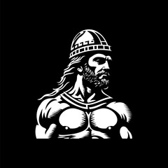 Warrior Logo Illustration