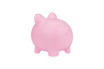 Pink piggy bank
