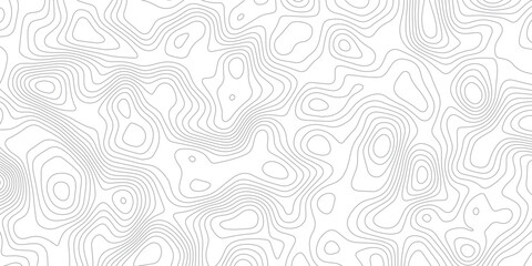 Abstract 3d Topographic map background with wave line. gradient multicolor wave curve lines banner background design. Vector illustration. Line topography map contour background.	