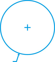 Obraz premium math chart with angles and dimension, circle