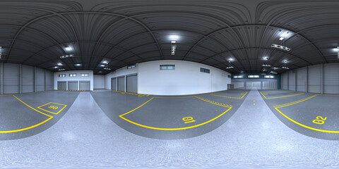 Factory Building HDRI provided as JPG