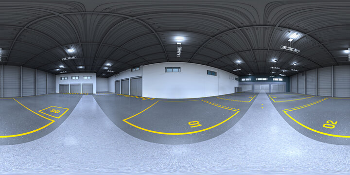 Factory Building HDRI provided as JPG