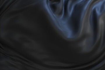 Fototapeta premium black cloth fabric wrinkle silk background