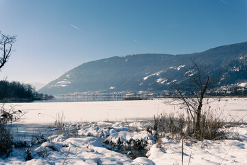 Winter in Carinthia, Austria