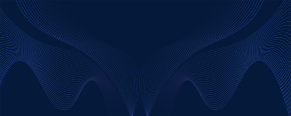 Premium background design with diagonal dark blue line pattern. Vector horizontal template for digital lux business banner, formal invitation, luxury voucher