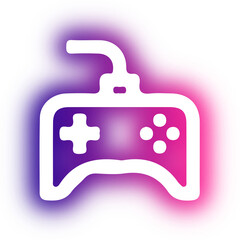 Obraz premium Collection of Game neon