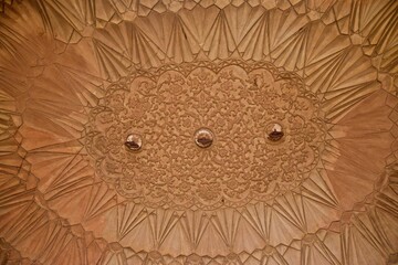 carving at Safdarjung Tomb, Delhi, India