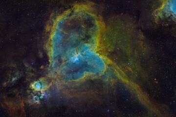 Obraz na płótnie Canvas Heart Nebula SHO