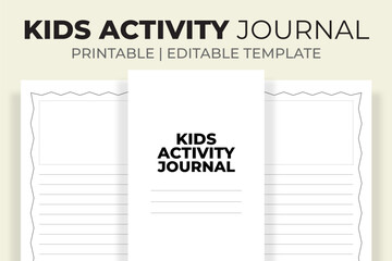 Kids Activity Journal