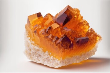 Orange Crystal, Gemstone