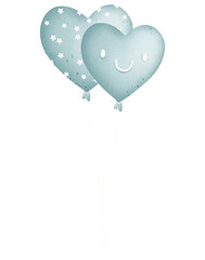 Obraz na płótnie Canvas Cute balloon illustration