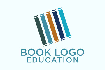 Fototapeta na wymiar Open Book Logo