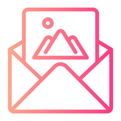 letter gradient icon