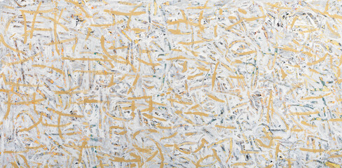 Abstract pattern texture with beige multidirectional strokes on the canvas.