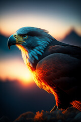 The Beauty of Eagles in Nature made with generative AI