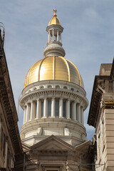 New Jersey state capitol building in Trenton, New Jersey