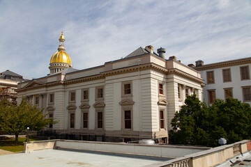 New Jersey state capitol building in Trenton, New Jersey