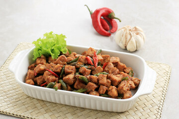 Orek Tempe Sweet Soy Sauce Tempeh