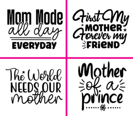 Mother's day svg design bundle