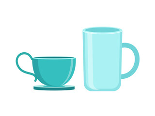 glasses cup mug with good quality with good color