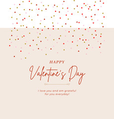 Happy Valentine's Day Card or social media post