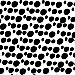 Screentone with big black dots