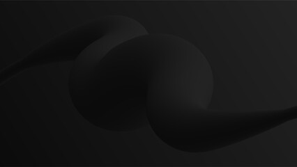 Black background. Modern dark abstract vector texture