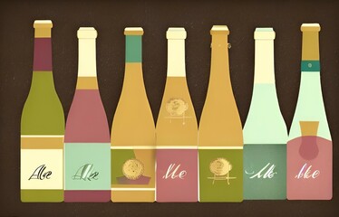 wine list design