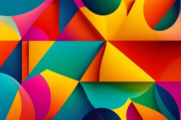 Fototapeta premium Modern Abstract Background, Backdrop, Design Element, Poster Banner or Flier With Space For Text - Generative AI