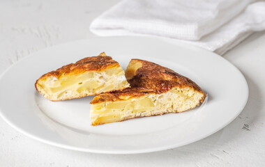 Spanish tortilla omelette