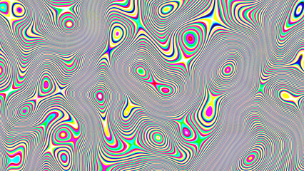Fototapeta premium 3d illustration colordul water pattern, texture. abstract chaotic pop art water surface pattern. great for summer background