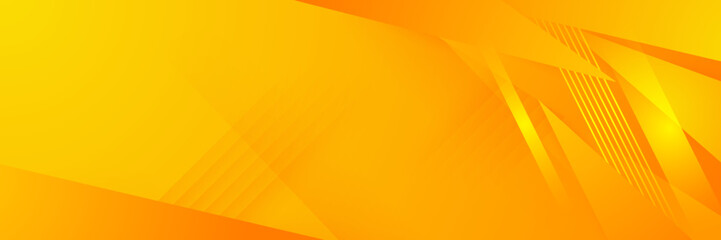 Dynamic style banner design with orange and yellow background. Orange elements with fluid gradient. Creative illustration for poster, web, landing, page, cover, ad, greeting, card, promotion.