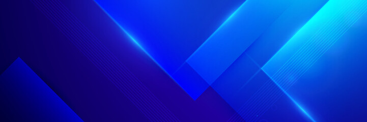 Obraz premium Abstract blue and black with light pattern. Technology futuristic metal texture soft tech diagonal background black dark clean modern with sparkle and glitter.