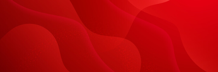 Abstract lines pattern technology on red gradients background