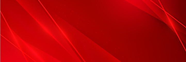 Abstract lines pattern technology on red gradients background