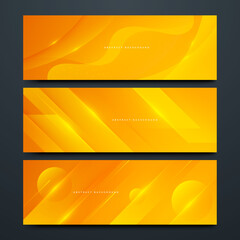 Light yellow wide banner background